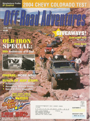 OFF-ROAD ADVENTURES 2004 JUNE - OLD IRON, COLORADO TEST